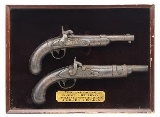 "Pair Of Percussion Pistol Used in the Play The Rivals Joseph Jefferson (AH8150)" - Image 1 of 3