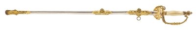 "Beautiful Presentation Model 1860 Staff & Field Sword (SW1307)" - Image 4 of 8