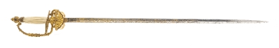 "Beautiful Presentation Model 1860 Staff & Field Sword (SW1307)" - Image 5 of 8