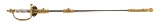 "Beautiful 1860 Staff & Field Presentation Sword to Surgeon General of Connecticut (SW1304)" - Image 2 of 8
