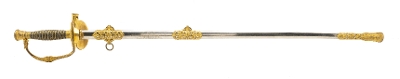 "Beautiful Staff & Field Presentation Sword with Whistle Guard (SW1374)" - Image 7 of 8