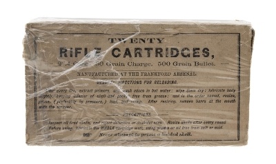 "45-80-500 2"".4 Case Rifle Cartridges (AN090)" - Image 1 of 1