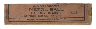 ".45 M 1911 Pistol Ball Cartridges (AM1080)" - Image 1 of 1