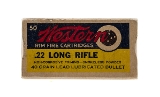 ".22LR RF Cartridges by Western (AM1087)" - Image 1 of 2
