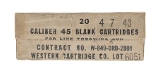 "Caliber 45 Blank Cartridges (AN121)" - Image 1 of 1