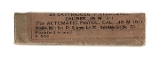 ".45 Caliber M1911 Pistol Ball From Frankford Arsenal (AN142)" - Image 1 of 2