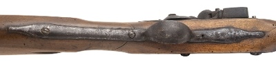 "Revolutionary War Era Club-Butt flintlock musket .74 caliber (AL8143)" - Image 5 of 7