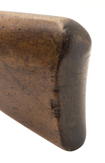 "Revolutionary War Era Club-Butt flintlock musket .74 caliber (AL8143)" - Image 3 of 7
