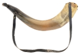 "Modern Made Large Powder Horn (MIS1872)" - Image 1 of 4