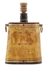 "Modern Made Powder Horn (MIS1882)" - Image 1 of 4