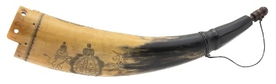 "Modern Made Powder Horn (MIS1889)" - Image 1 of 4