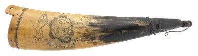 "Modern Made Powder Horn (MIS1889)" - Image 2 of 4