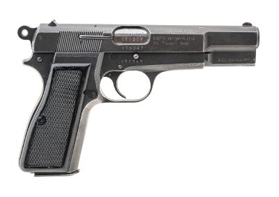 "Argentine DGFM Hi-Power 9mm (02813) AUSTX" - Image 1 of 6
