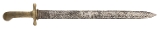 "1848 Danish Hirschfanger Short Sword (MEW3081)" - Image 1 of 2