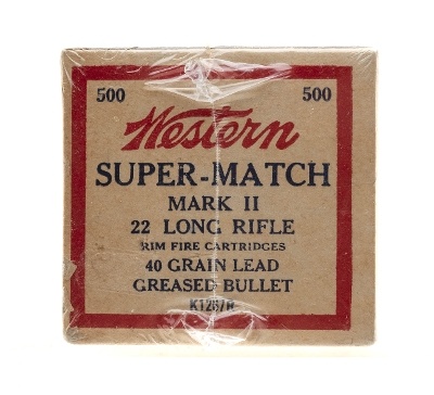 "22LR Super Match 40Gr Western Collectable Ammo (AM230)" - Image 1 of 2