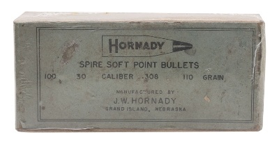 ".308 BULLETS by Hornady. 110grn .30 cal. Soft Point Bullets (AN157)" - Image 1 of 2