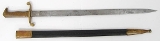 "German Model 1871 artillery walking out private purchase dress bayonet. (MEW1044)" - Image 1 of 6