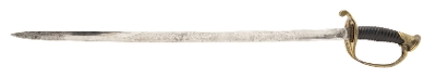 "Presentation US Model 1850 Foot Officers’ Sword (SW1320)" - Image 5 of 7