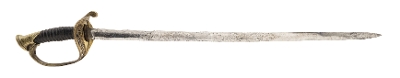 "Presentation US Model 1850 Foot Officers’ Sword (SW1320)" - Image 1 of 7