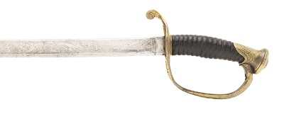 "Presentation US Model 1850 Foot Officers’ Sword (SW1320)" - Image 6 of 7