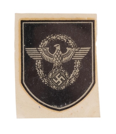 "German WWII Police Decal Unissued (MM1395)" - Image 1 of 2