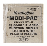 "12ga Modi-Pac Loaded With Plastic Pellets (AN005)" - Image 1 of 1
