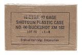 "12 Gauge Plastic Case Buckshot XM 162 (AN008)" - Image 1 of 1