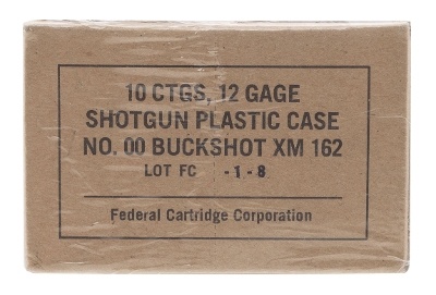 "12 Gauge Plastic Case Buckshot XM 162 (AN008)" - Image 1 of 1