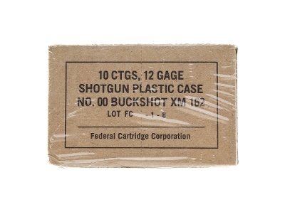 "12ga Plastic Case No.00 Buckshot (AN013)" - Image 1 of 1