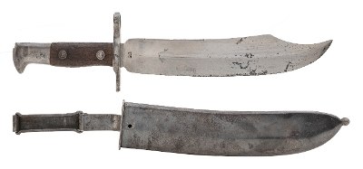 "Rare Krag Bowie Bayonet with Scabbard (MEW3208)" - Image 1 of 2