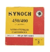 "450/400 Nitro-Express 400grn By Kynoch (AN020)" - Image 1 of 1
