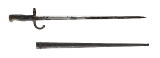 "1874 french Gras Bayonet (MEW2895)" - Image 1 of 2