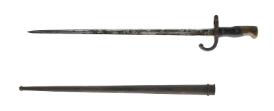 "1874 french Gras Bayonet (MEW2895)" - Image 2 of 2