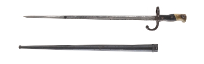"French Model 1874 Gras Bayonet (MEW2063)" - Image 2 of 2