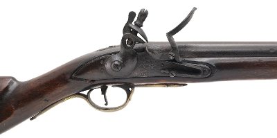 "Colonial American Club-Butt flintlock Musket .81 caliber (AL8125)" - Image 4 of 7