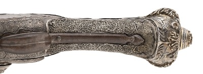 "Middle Eastern Flintlock Pistol (AH8159) DTX" - Image 8 of 8