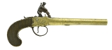 "Pair of British Brass Barrel Pistols Converted from Flintlocks. (AH5391)" - Image 5 of 5