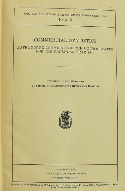 "Book: "Annual Report of the Chief of Engineers 1945, Part 2" (BK388)" - Image 2 of 5