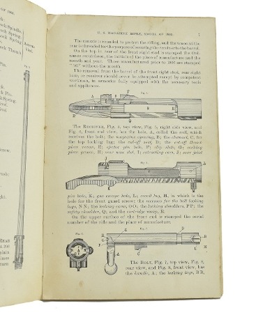 "Book: ""Description and Rules for the Management of the U.S. Magazine Rifle, Model of 1903, Caliber .30"" (BK385)" - Image 3 of 3