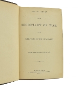 "Book: ""Report of the Secretary of War, Volume 1, 1877"" (BK384)" - Image 3 of 4