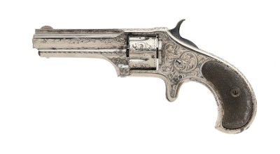 "Factory Engraved Remington-Smoot New Model No. 2 (AH4752) DTX" - Image 2 of 6