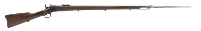"Remington Model 1872 Rolling Block rifle w/ bayonet (12348002)(DTX)" - Image 1 of 9