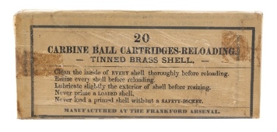 "45-70 Carbine Ball Frankford Arsenal Vintage Ammo (AM501)"