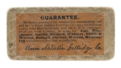 "44 Cal .C.F. By Union Metallic Cartridge Co. Vintage Ammo (Am514)" - Image 2 of 2