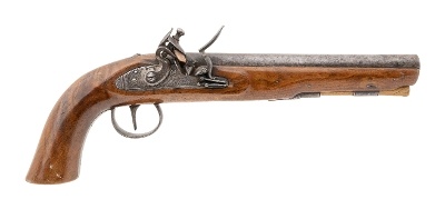"R. Hyslop “Kentucky Style" Flintlock Pistol (AH4595)" - Image 1 of 8