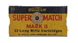 "22LR Western Super Match MKII Vintage Ammo (AM552)" - Image 1 of 2