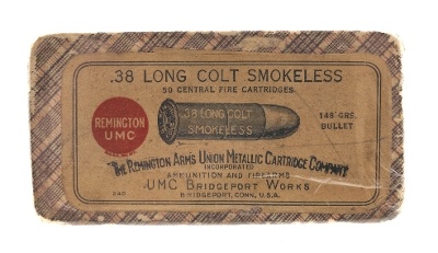 ".38 Long Colt Smokeless UMC Vintage Ammo (AM554)" - Image 1 of 2