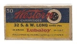 "32 S&W Long CF Lubaloy 98 grn Bullet (AN167)" - Image 1 of 2