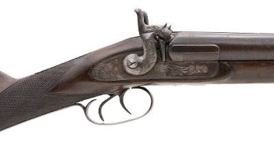 "Belgian Percussion Double 10 Gauge (AS52)" - Image 3 of 7