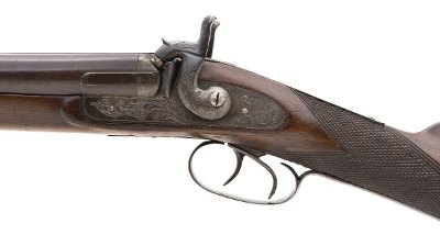 "Belgian Percussion Double 10 Gauge (AS52)" - Image 7 of 7